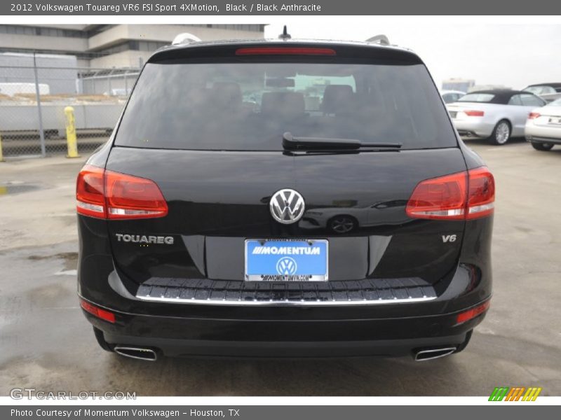 Black / Black Anthracite 2012 Volkswagen Touareg VR6 FSI Sport 4XMotion
