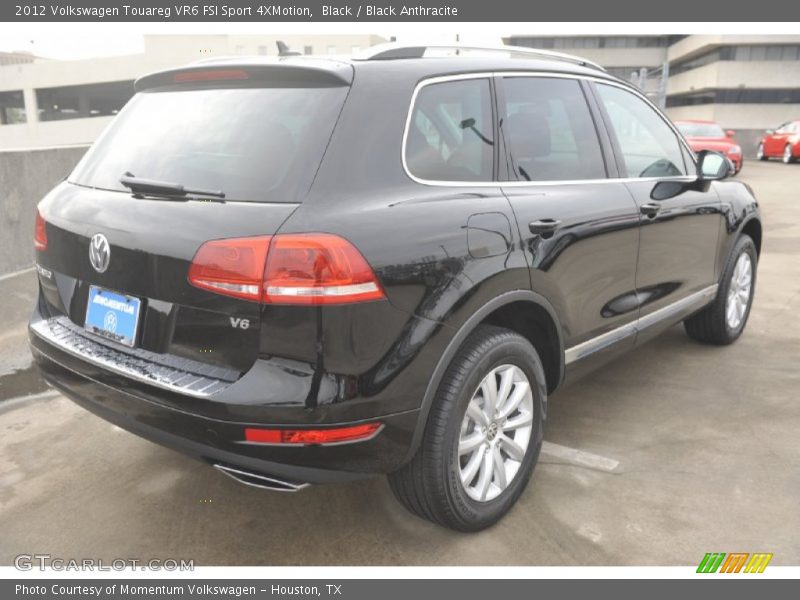 Black / Black Anthracite 2012 Volkswagen Touareg VR6 FSI Sport 4XMotion