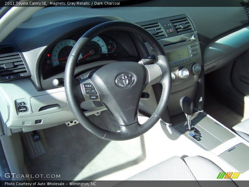 Magnetic Gray Metallic / Dark Charcoal 2011 Toyota Camry SE