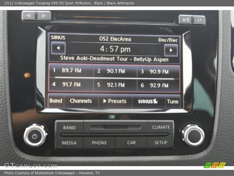 Black / Black Anthracite 2012 Volkswagen Touareg VR6 FSI Sport 4XMotion