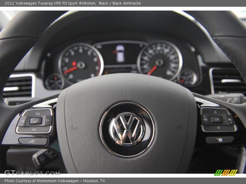 Black / Black Anthracite 2012 Volkswagen Touareg VR6 FSI Sport 4XMotion