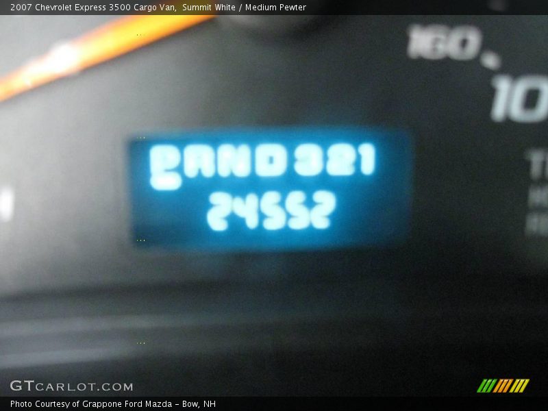 Summit White / Medium Pewter 2007 Chevrolet Express 3500 Cargo Van