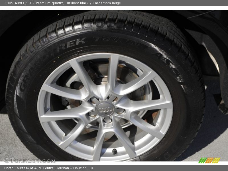 Brilliant Black / Cardamom Beige 2009 Audi Q5 3.2 Premium quattro