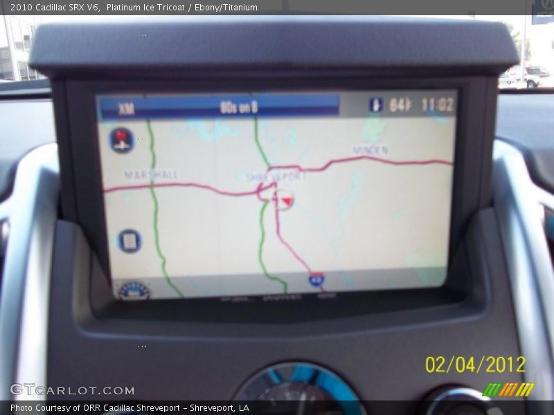 Platinum Ice Tricoat / Ebony/Titanium 2010 Cadillac SRX V6