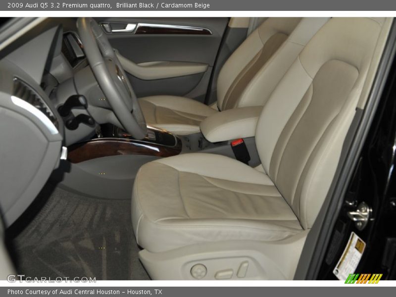 Brilliant Black / Cardamom Beige 2009 Audi Q5 3.2 Premium quattro