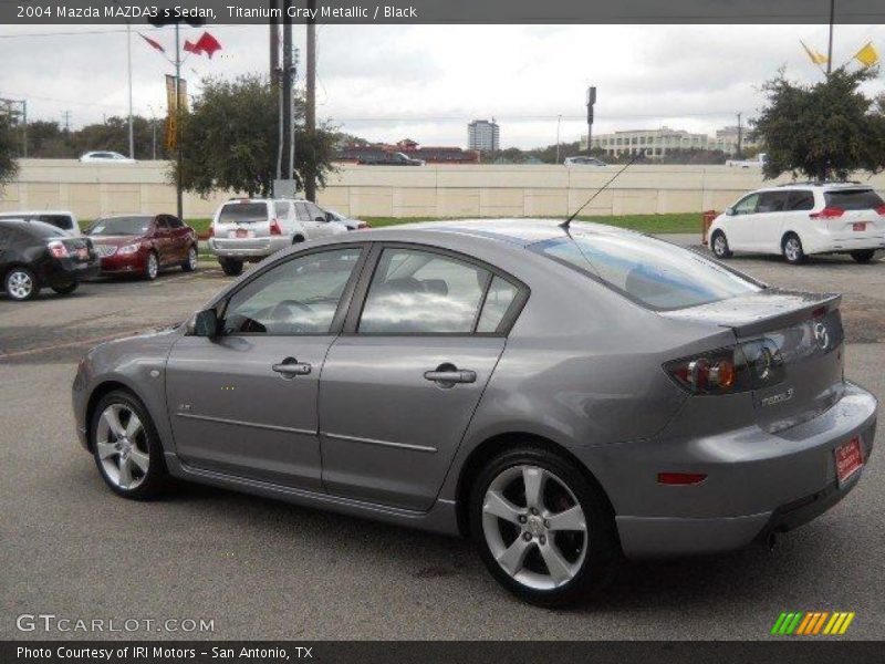 Titanium Gray Metallic / Black 2004 Mazda MAZDA3 s Sedan