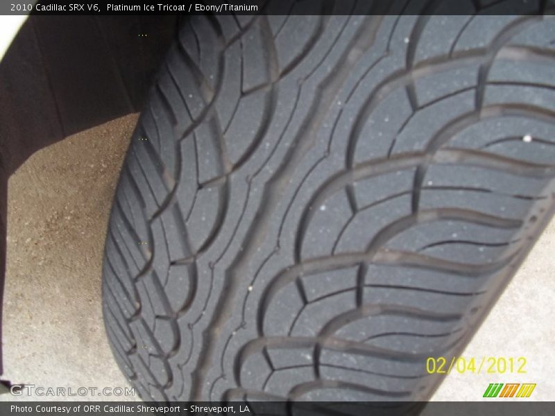 Platinum Ice Tricoat / Ebony/Titanium 2010 Cadillac SRX V6