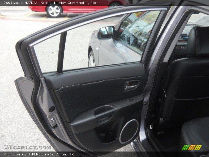 Titanium Gray Metallic / Black 2004 Mazda MAZDA3 s Sedan