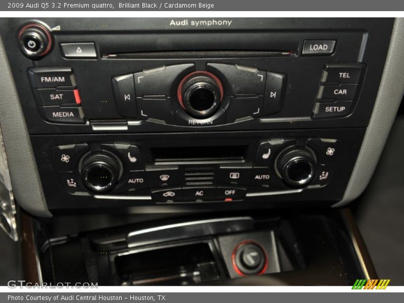 Brilliant Black / Cardamom Beige 2009 Audi Q5 3.2 Premium quattro