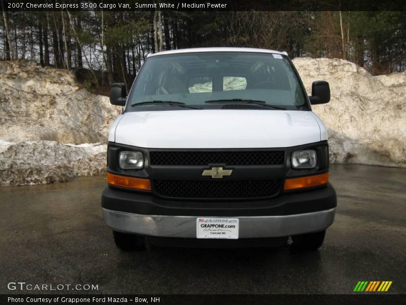 Summit White / Medium Pewter 2007 Chevrolet Express 3500 Cargo Van