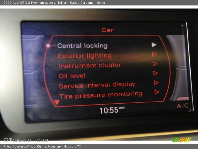 Brilliant Black / Cardamom Beige 2009 Audi Q5 3.2 Premium quattro