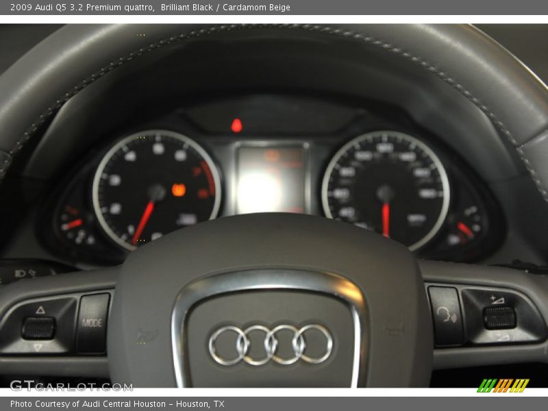 Brilliant Black / Cardamom Beige 2009 Audi Q5 3.2 Premium quattro