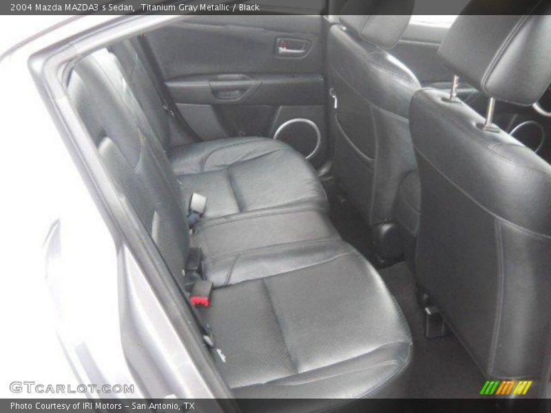 Titanium Gray Metallic / Black 2004 Mazda MAZDA3 s Sedan