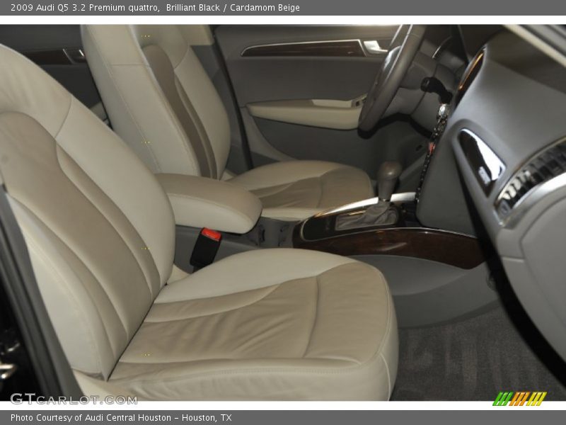 Brilliant Black / Cardamom Beige 2009 Audi Q5 3.2 Premium quattro