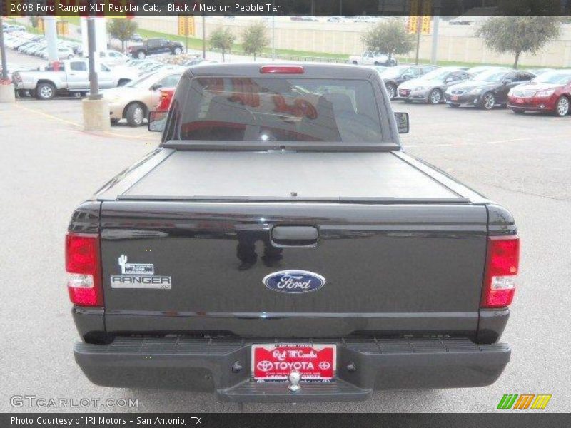 Black / Medium Pebble Tan 2008 Ford Ranger XLT Regular Cab