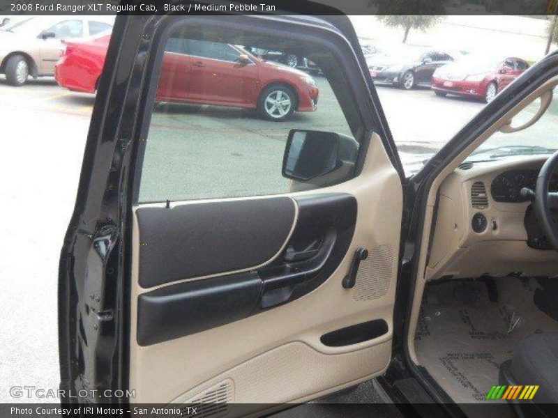 Black / Medium Pebble Tan 2008 Ford Ranger XLT Regular Cab