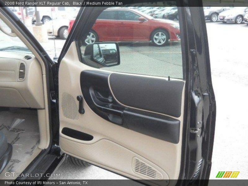 Black / Medium Pebble Tan 2008 Ford Ranger XLT Regular Cab