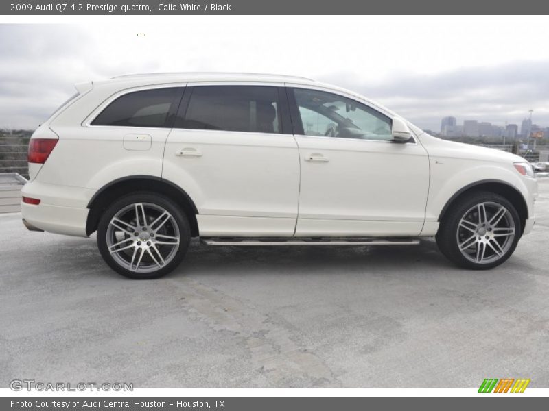 Calla White / Black 2009 Audi Q7 4.2 Prestige quattro