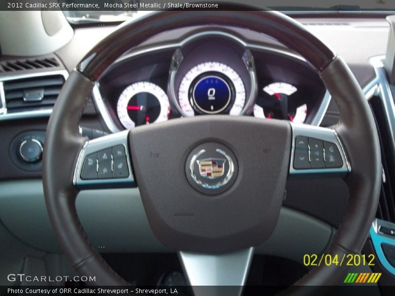 Mocha Steel Metallic / Shale/Brownstone 2012 Cadillac SRX Performance