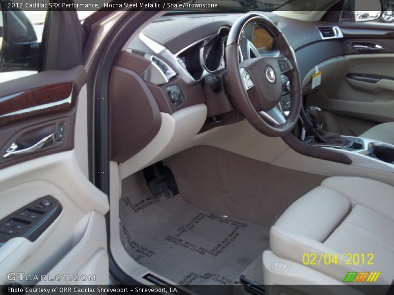 Mocha Steel Metallic / Shale/Brownstone 2012 Cadillac SRX Performance