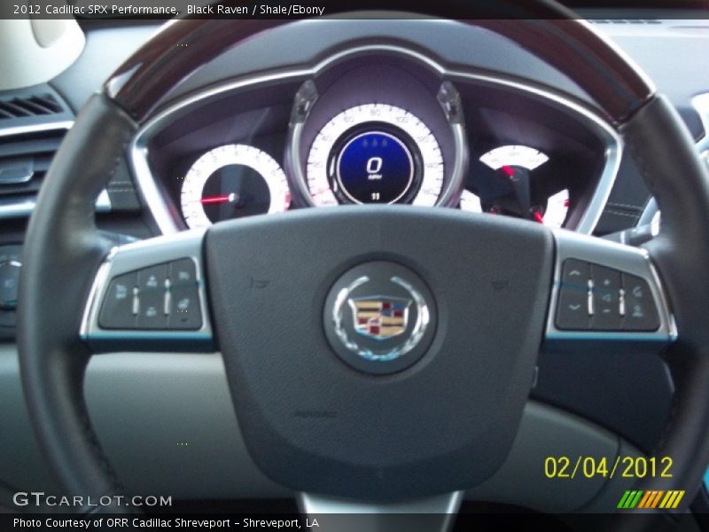 Black Raven / Shale/Ebony 2012 Cadillac SRX Performance