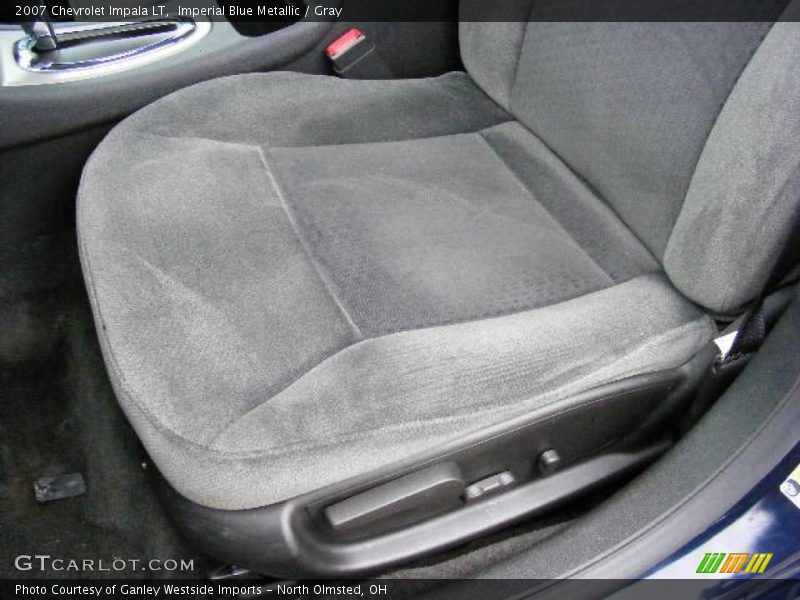 Imperial Blue Metallic / Gray 2007 Chevrolet Impala LT