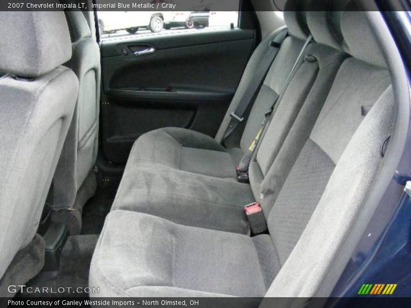 Imperial Blue Metallic / Gray 2007 Chevrolet Impala LT