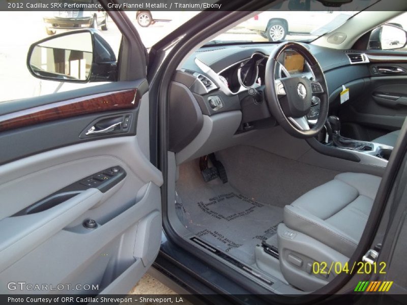 Gray Flannel Metallic / Titanium/Ebony 2012 Cadillac SRX Performance