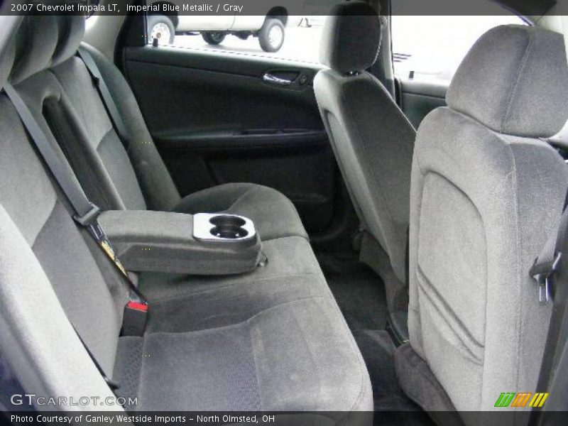 Imperial Blue Metallic / Gray 2007 Chevrolet Impala LT