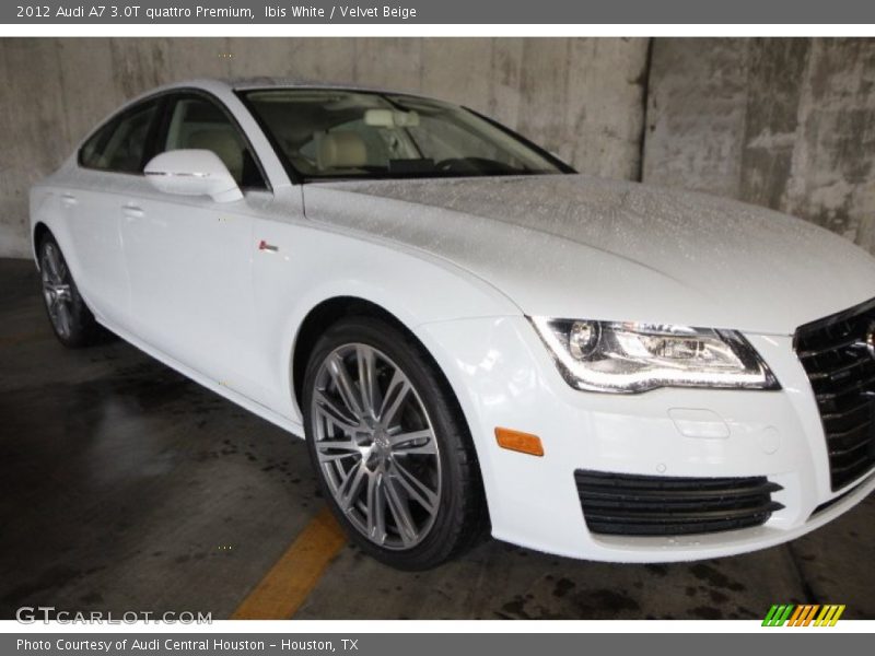 Ibis White / Velvet Beige 2012 Audi A7 3.0T quattro Premium