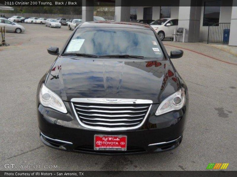 Black / Black 2011 Chrysler 200 Touring