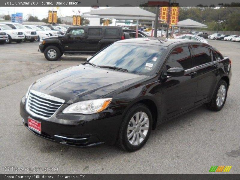 Black / Black 2011 Chrysler 200 Touring