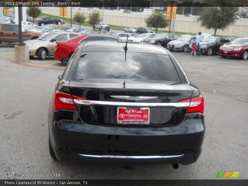 Black / Black 2011 Chrysler 200 Touring