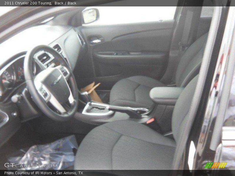 Black / Black 2011 Chrysler 200 Touring