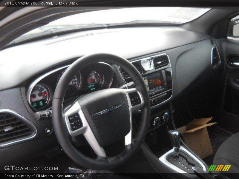 Black / Black 2011 Chrysler 200 Touring