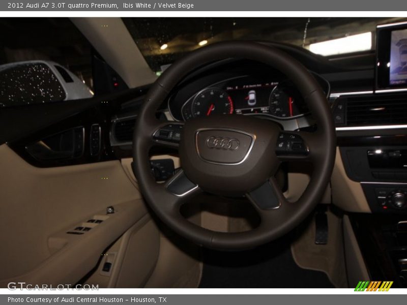 Ibis White / Velvet Beige 2012 Audi A7 3.0T quattro Premium