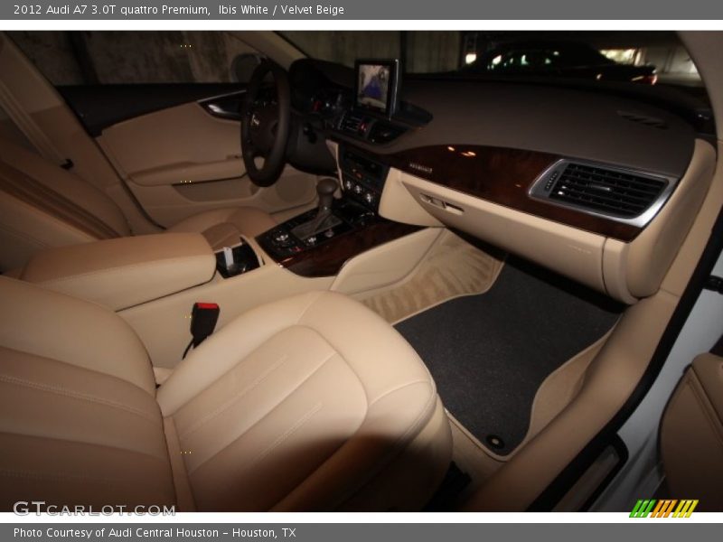 Ibis White / Velvet Beige 2012 Audi A7 3.0T quattro Premium