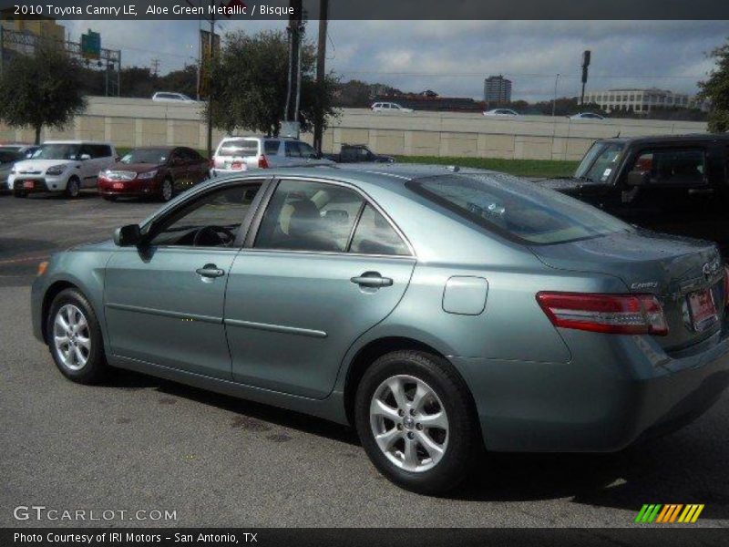 Aloe Green Metallic / Bisque 2010 Toyota Camry LE