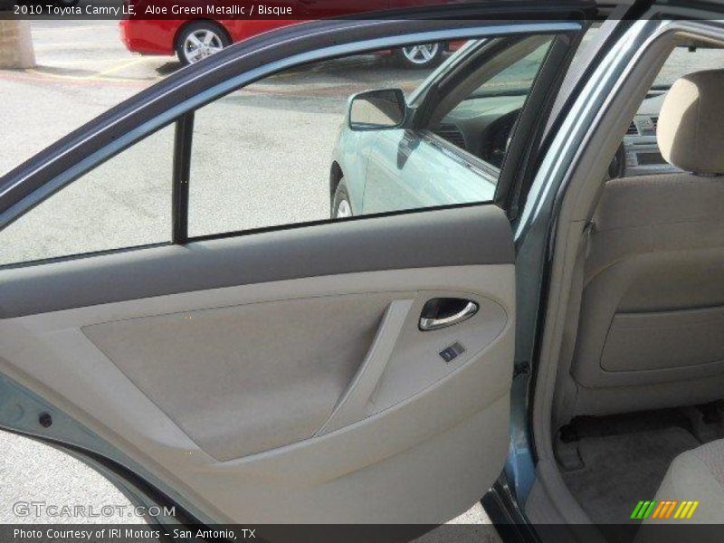 Aloe Green Metallic / Bisque 2010 Toyota Camry LE