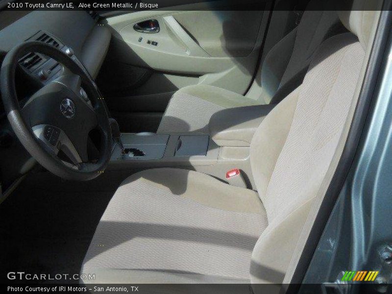 Aloe Green Metallic / Bisque 2010 Toyota Camry LE