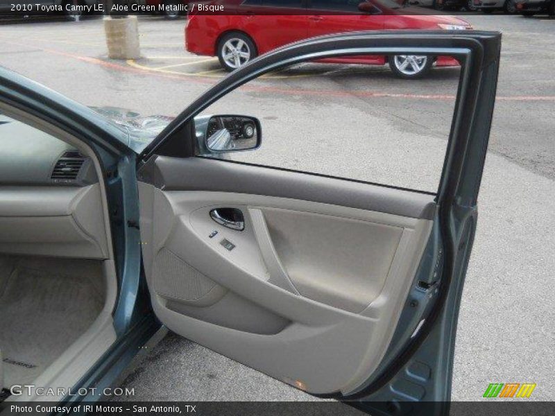 Aloe Green Metallic / Bisque 2010 Toyota Camry LE
