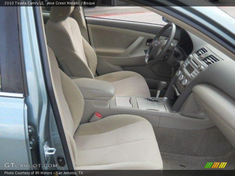 Aloe Green Metallic / Bisque 2010 Toyota Camry LE