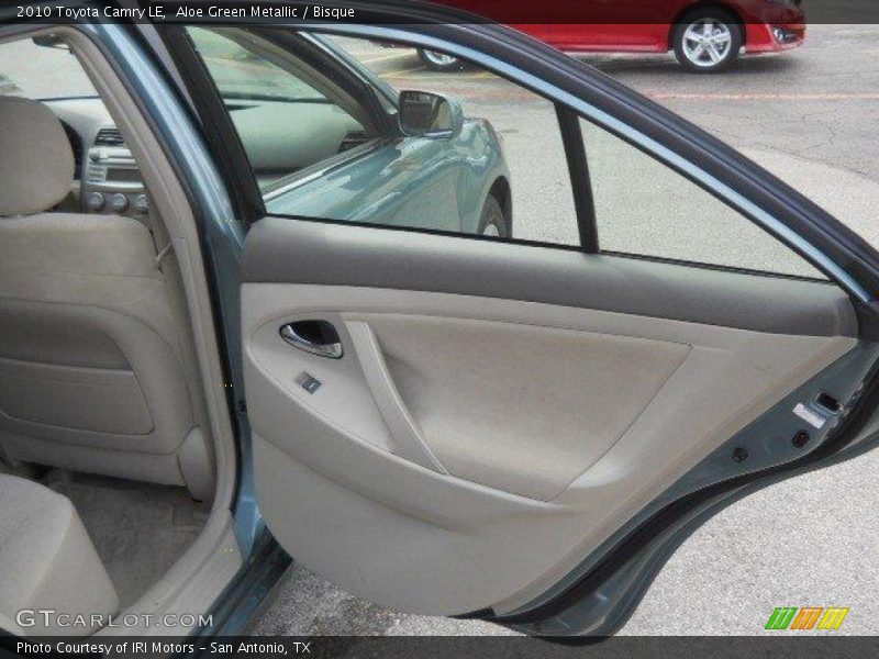Aloe Green Metallic / Bisque 2010 Toyota Camry LE