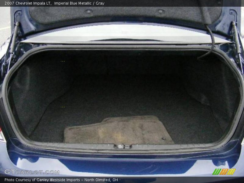 Imperial Blue Metallic / Gray 2007 Chevrolet Impala LT