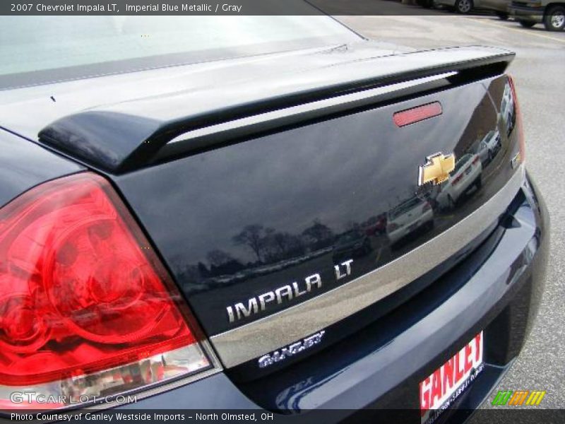 Imperial Blue Metallic / Gray 2007 Chevrolet Impala LT