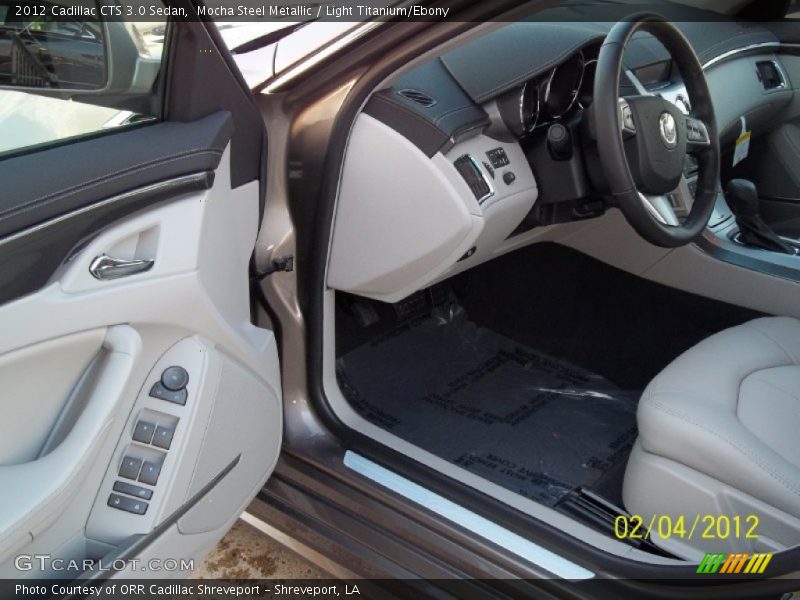 Mocha Steel Metallic / Light Titanium/Ebony 2012 Cadillac CTS 3.0 Sedan
