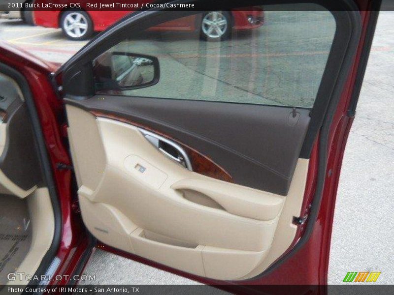 Red Jewel Tintcoat / Cocoa/Cashmere 2011 Buick LaCrosse CXS