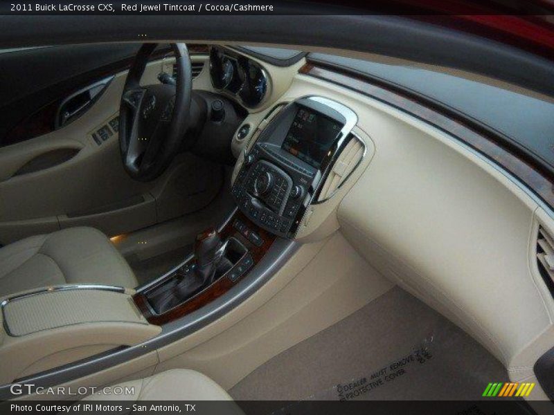 Red Jewel Tintcoat / Cocoa/Cashmere 2011 Buick LaCrosse CXS