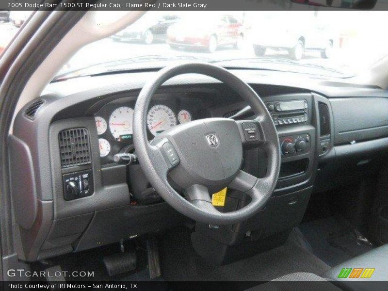 Flame Red / Dark Slate Gray 2005 Dodge Ram 1500 ST Regular Cab
