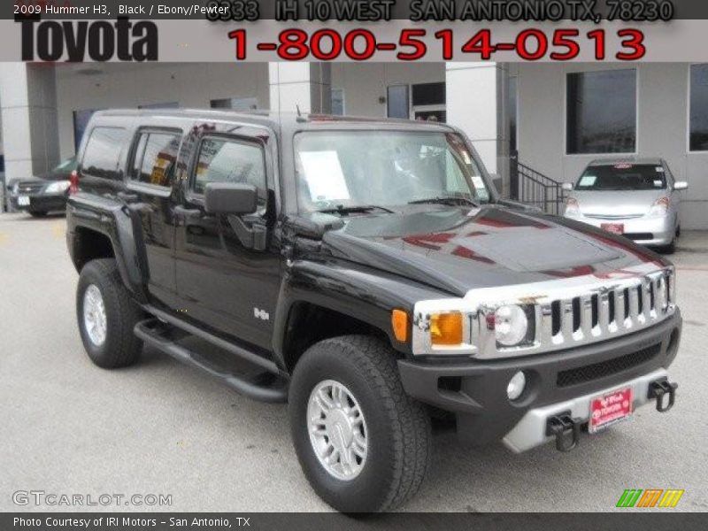 Black / Ebony/Pewter 2009 Hummer H3